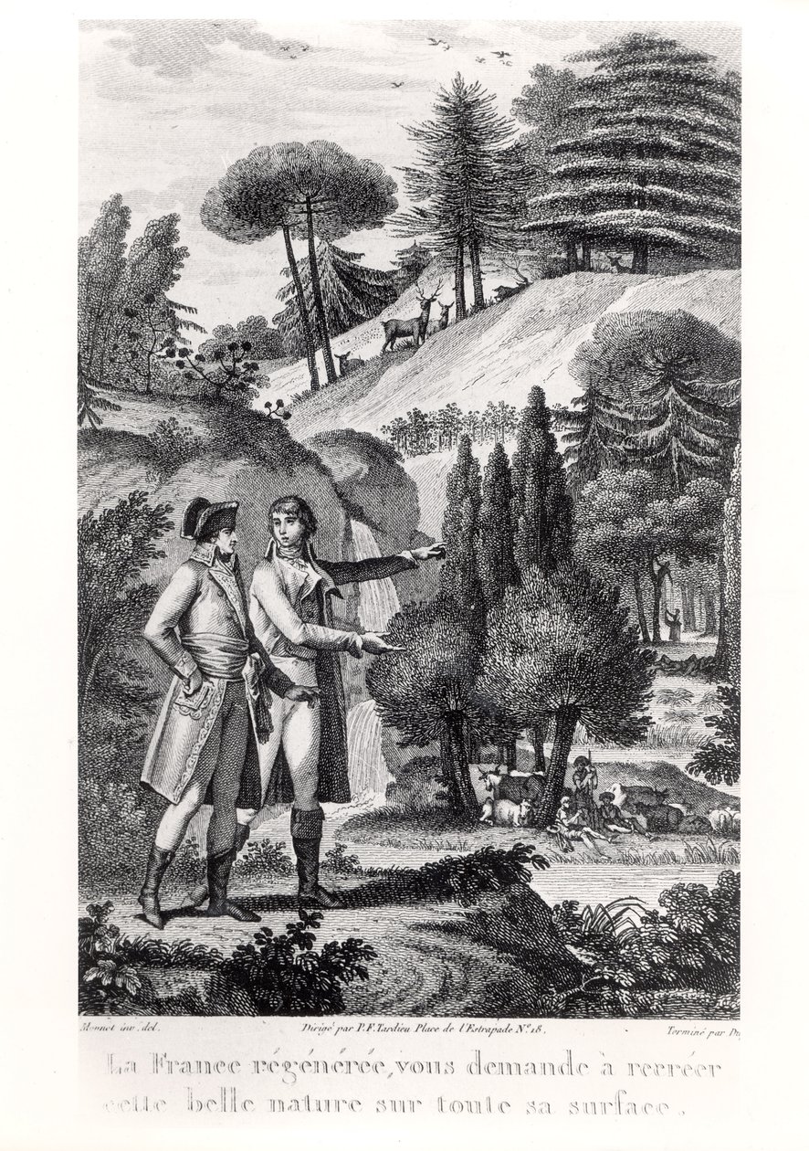 Napoleon Bonaparte (1769-1821) a les Francie, 1801 od Charles Monnet