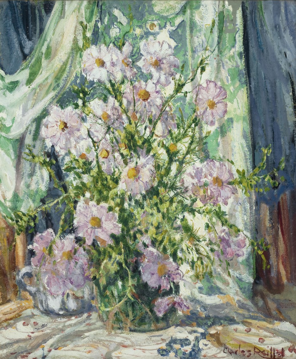 Still-life with Cosmos, c.1931 od Charles P. Reiffel