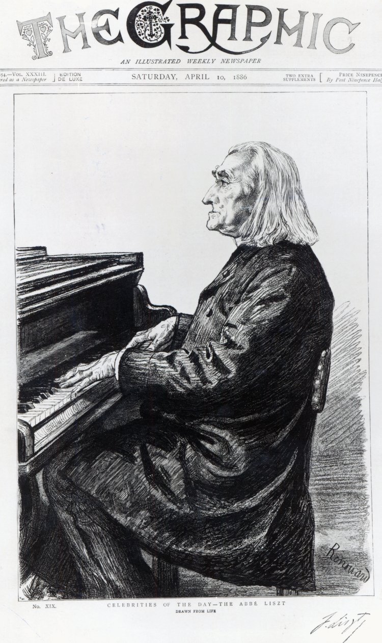 Franz Liszt, obálka 