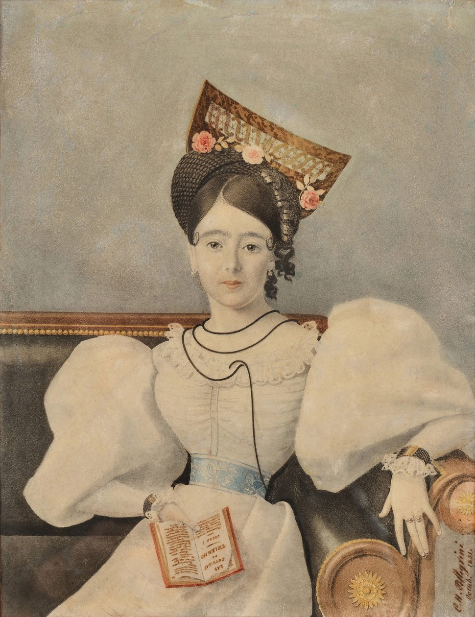 Paní Lucia Carranza od RodrÍguez Orey od Charles Pellegrini