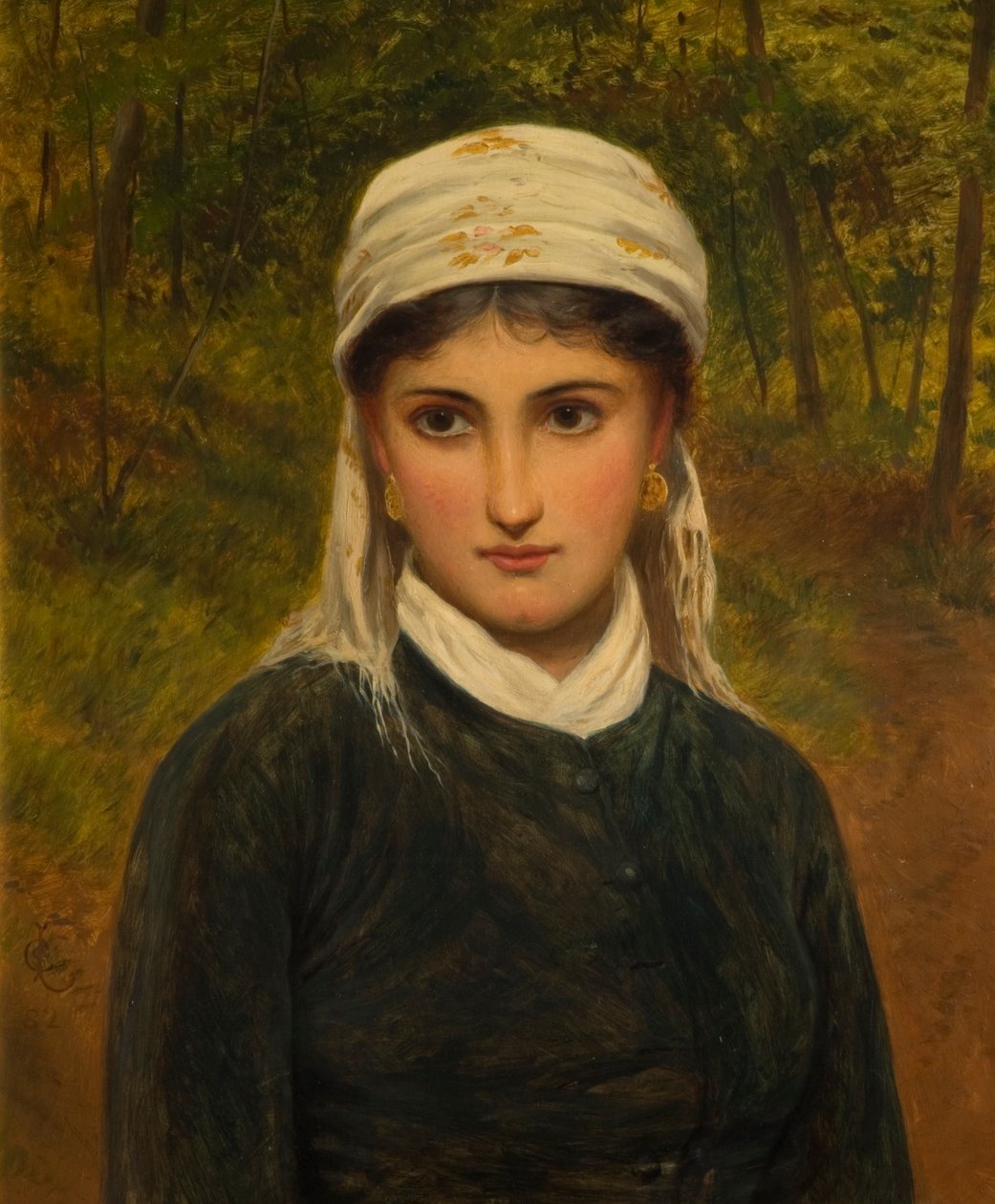 Italská dáma, 1882 od Charles Sillem Lidderdale