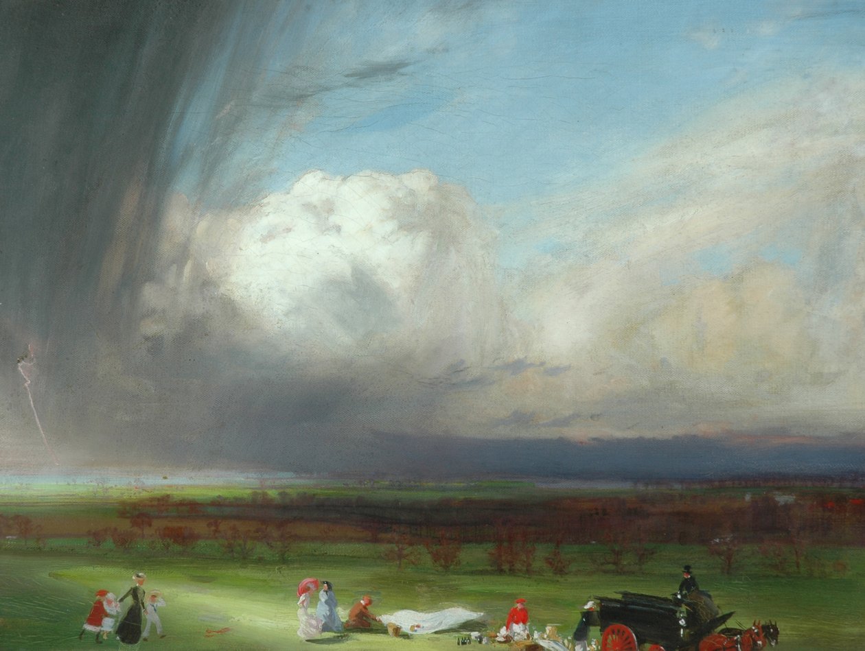 Přerušený piknik, 1901 od Charles Sims