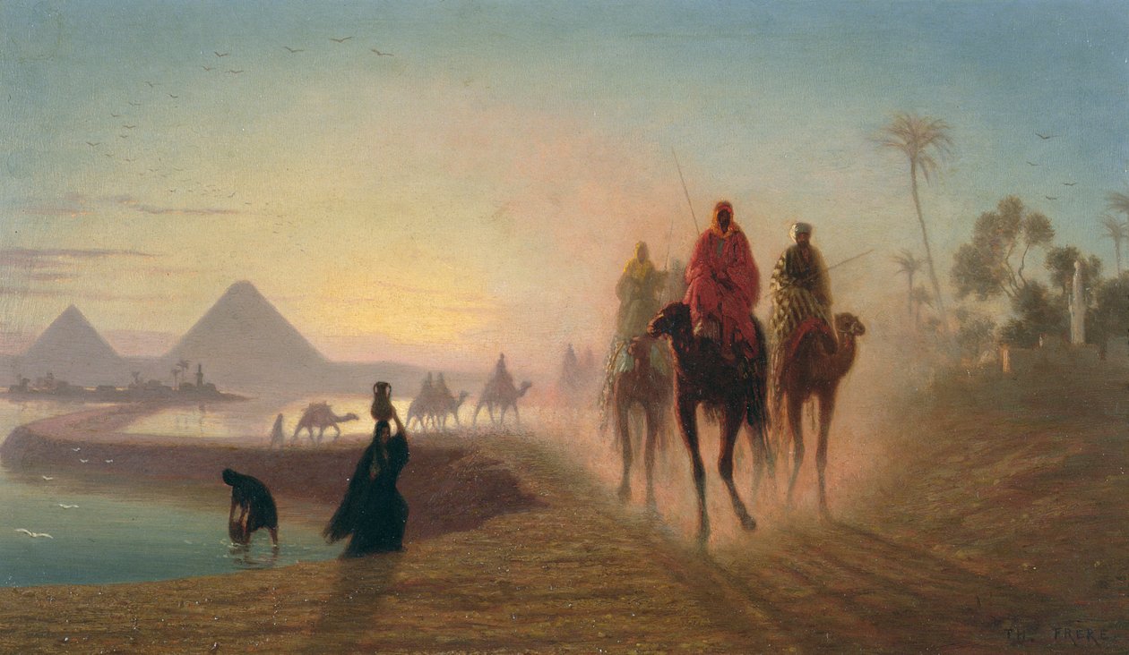 Cesta k pyramidám od Charles Theodore Frere