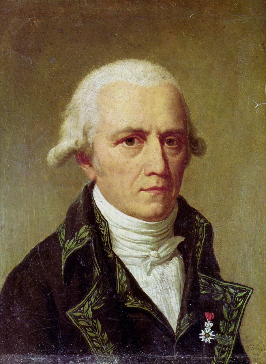 Portrét Jean-Baptiste de Monet (1744-1829) Chevalier de Lamarck, 1802-03 od Charles Thevenin