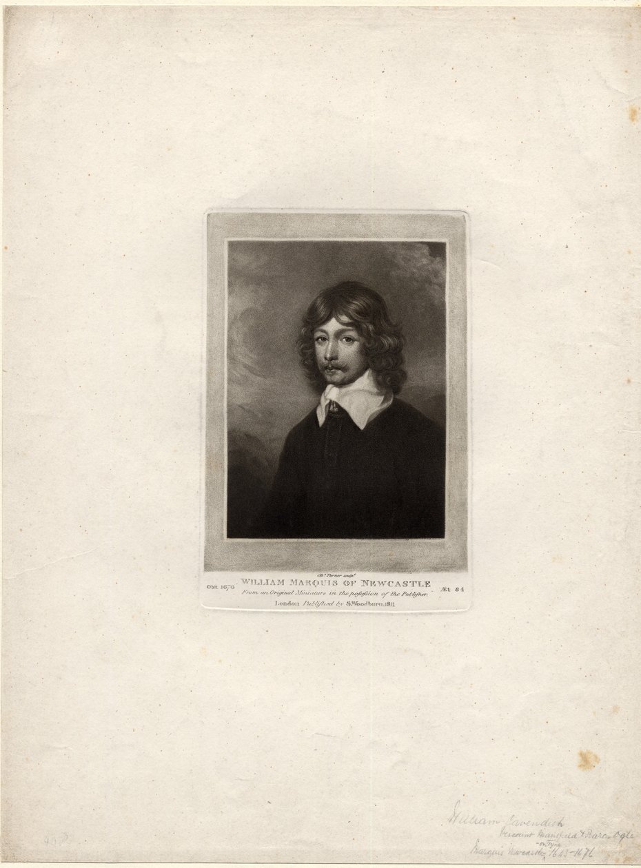 William Cavendish od Charles Yardley Turner