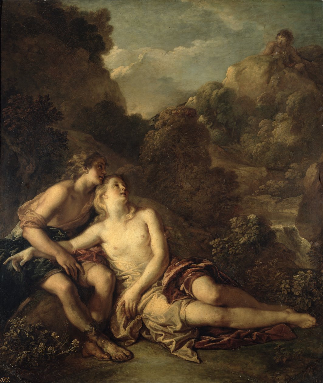 Acis a Galatea od Charles de la Fosse