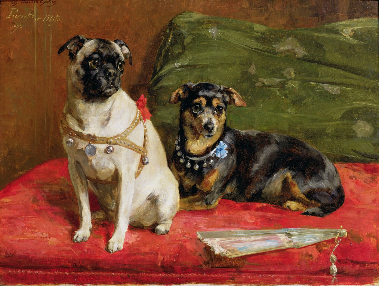 Pierette a Mifs, 1892 od Charles van den Eycken
