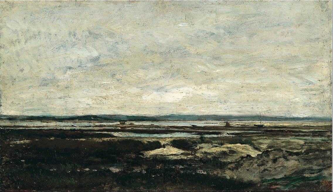 Les Sables-dOlonne od Charles Francois Daubigny
