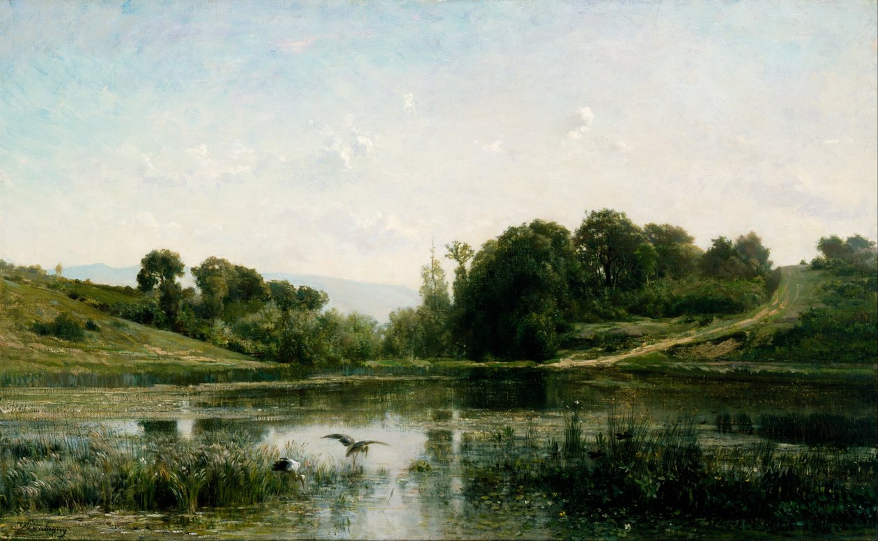 Rybníky Gylieu od Charles Francois Daubigny