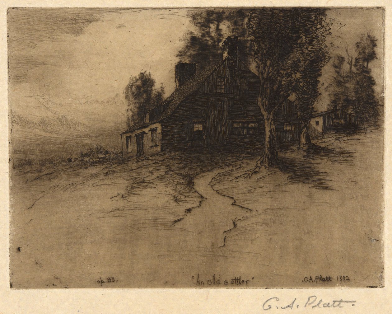 Starý osadník od Charles A. Platt