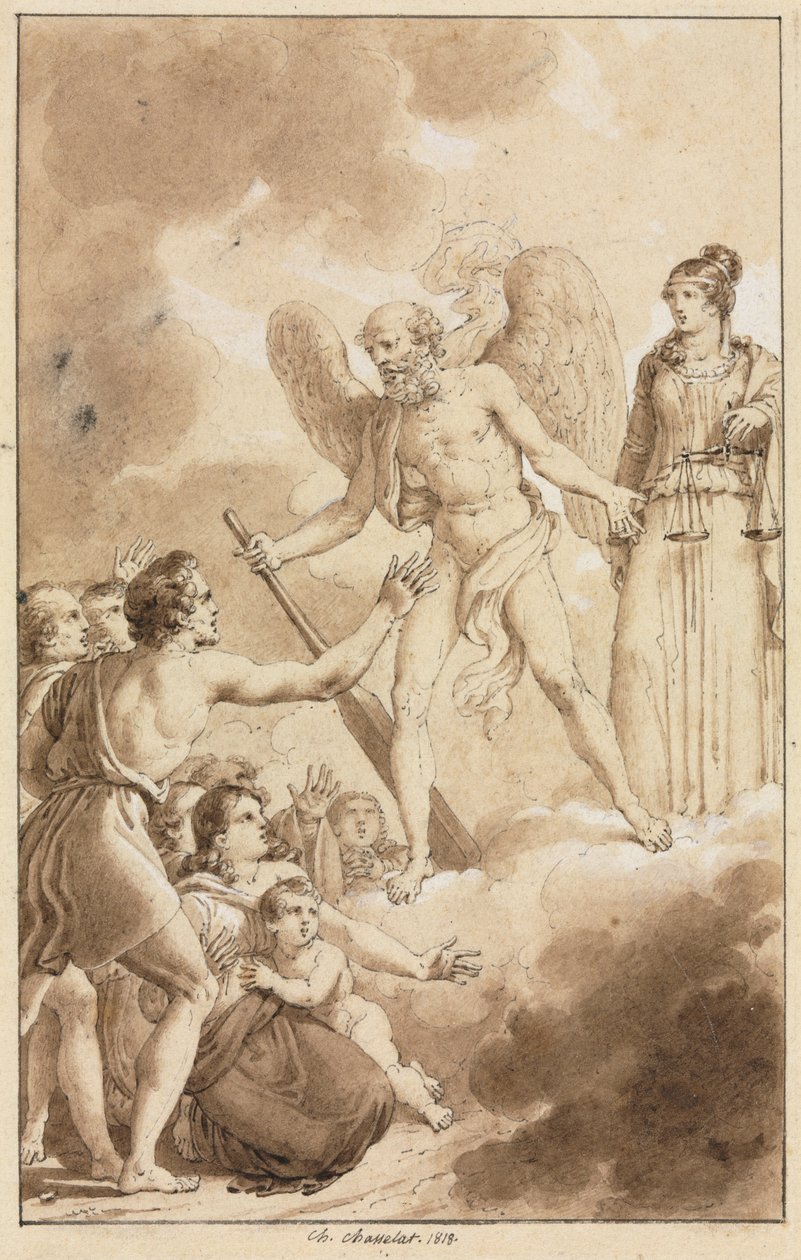 Alegorie, 1818. od Charles Abraham Chasselat