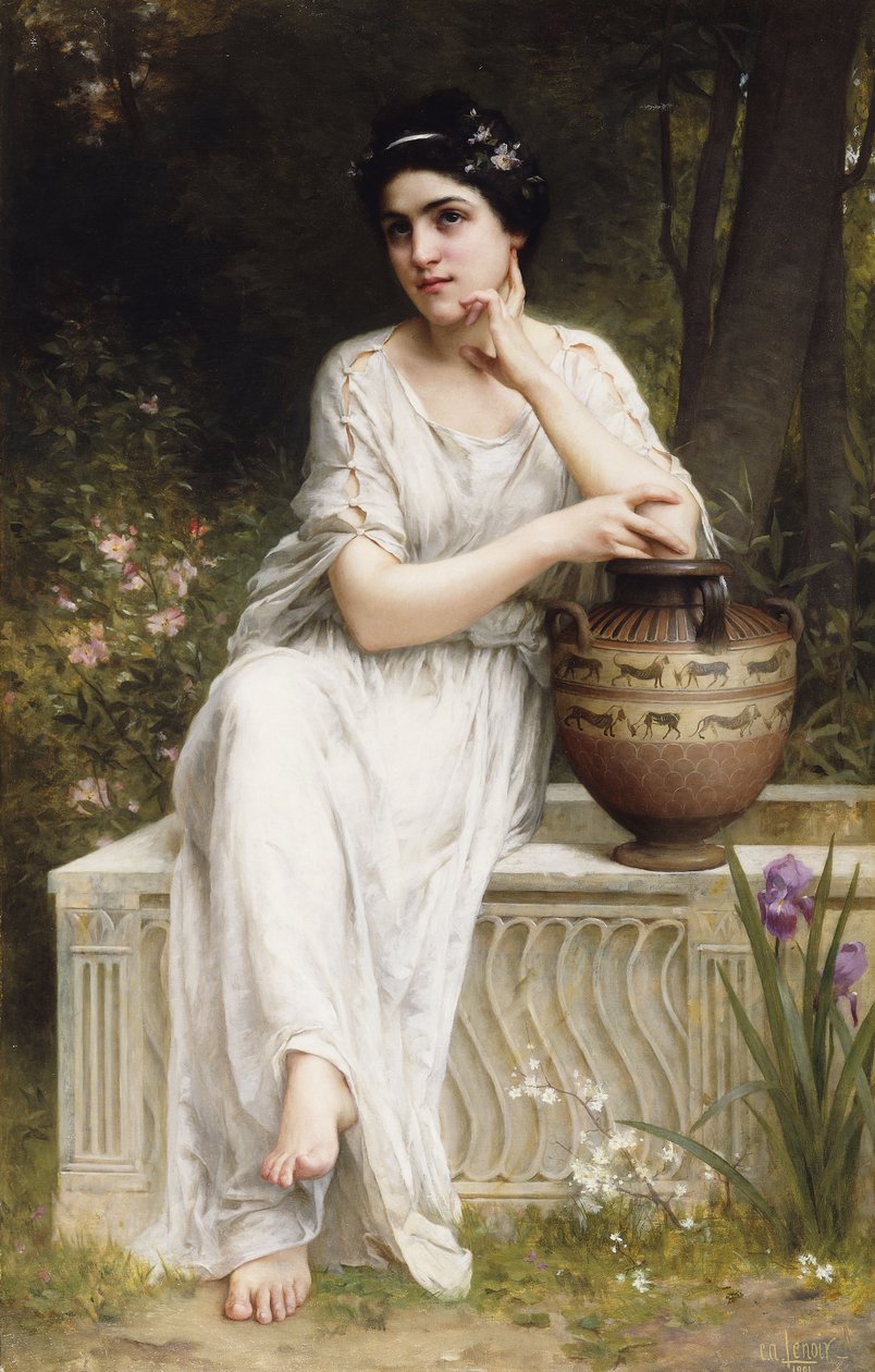 Řecká kráska, 1901 od Charles Amable Lenoir