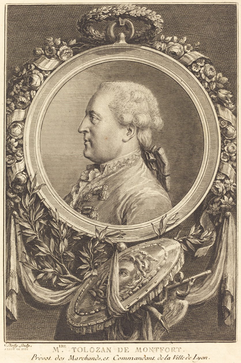 Toulouse de Montfort od Charles Ange Boily