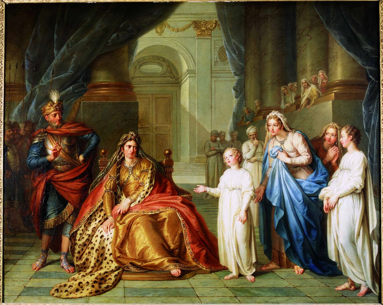 Ataliah a Joas, 1741. od Charles Antoine Coypel