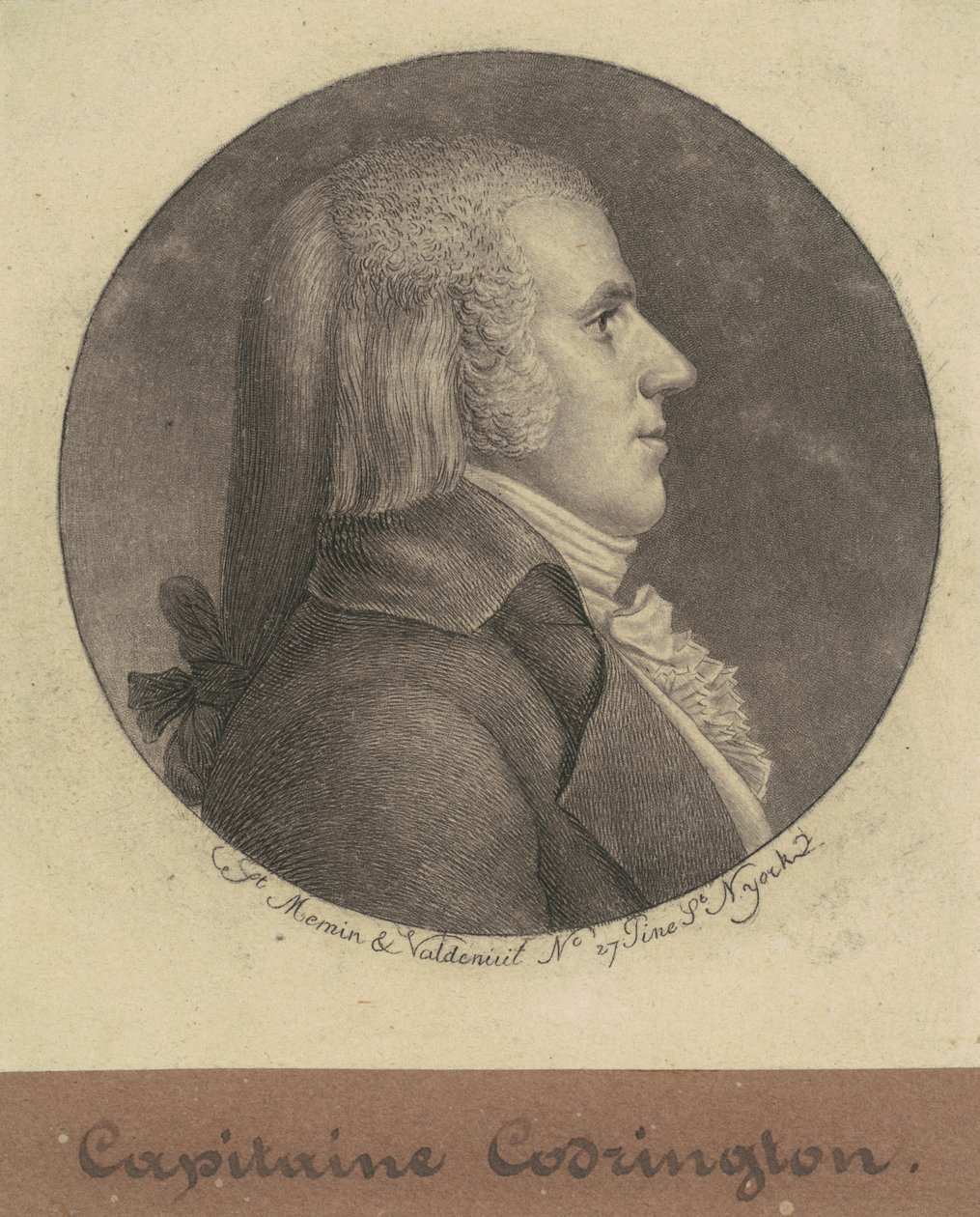Kapitán Codrington od Charles B. J. Févret de Saint Mémin