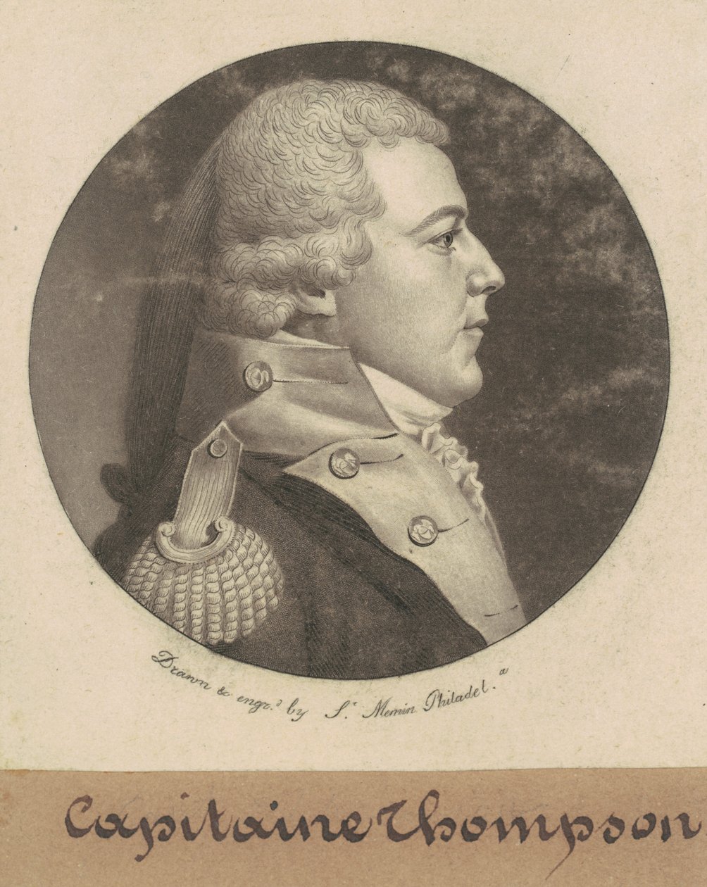 Kapitán Thompson od Charles B. J. Févret de Saint Mémin