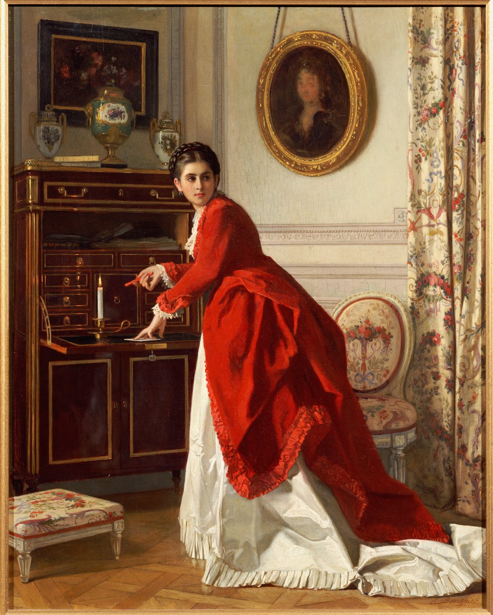 Dopis od Charles Baugniet