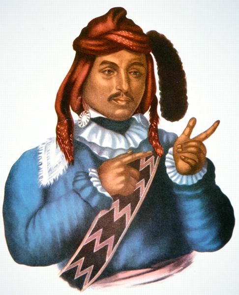 Náčelník Itcho Tustenneggee od Charles Bird King