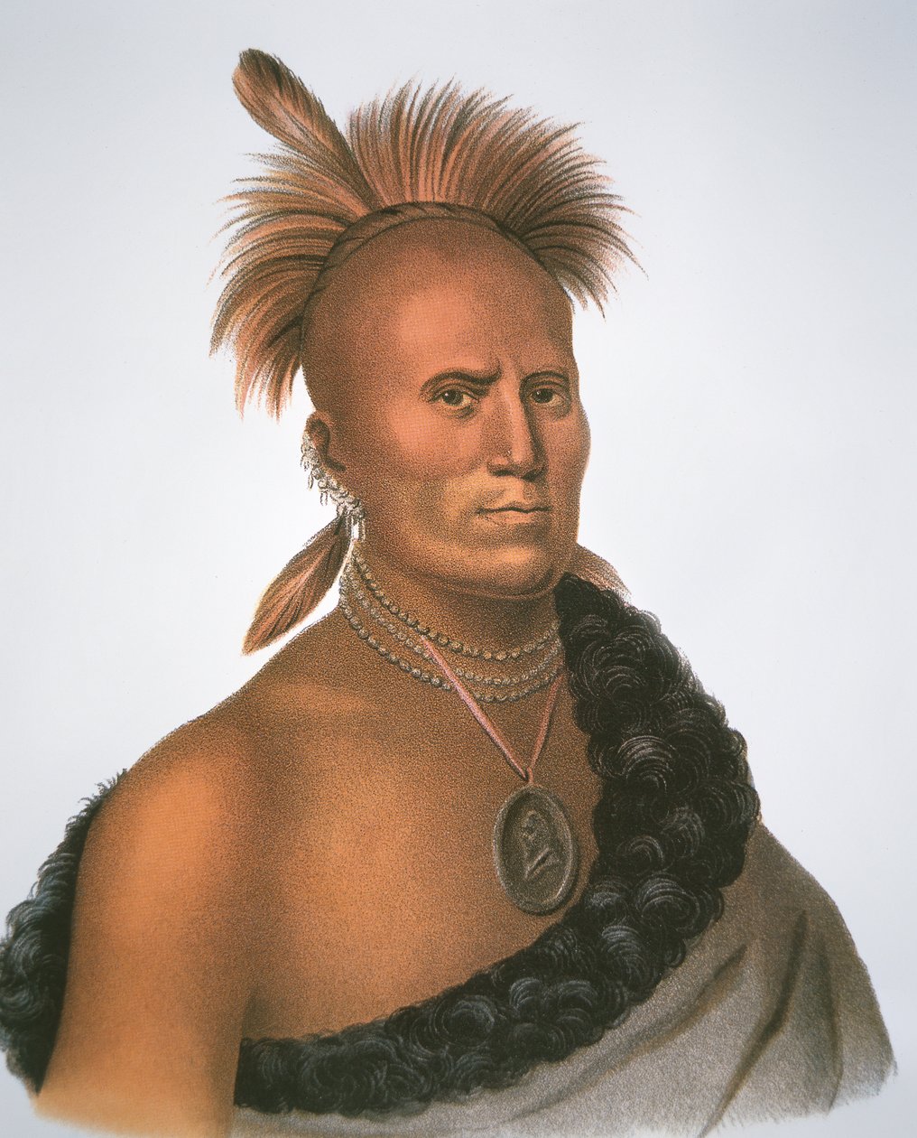 Náčelník šaritarský od Charles Bird King