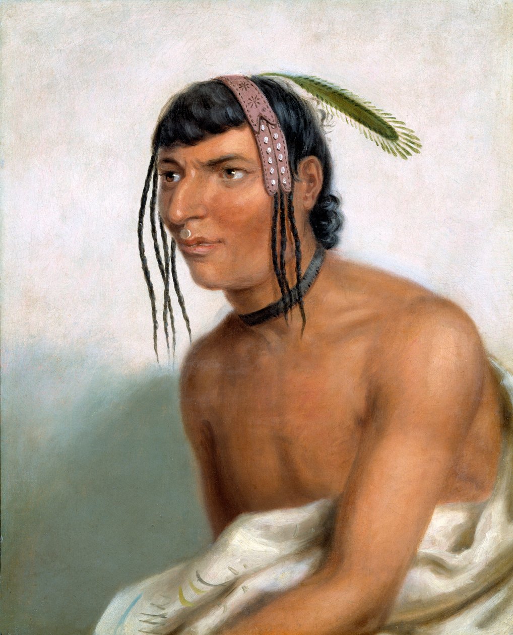 Jack-o-pa The Six, 1827. od Charles Bird King