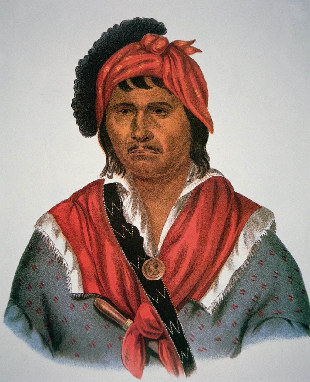 Náčelník Neamathla od Charles Bird King