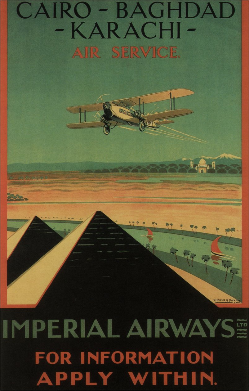 Imperial Airways, 1926 od Charles C. Dickson