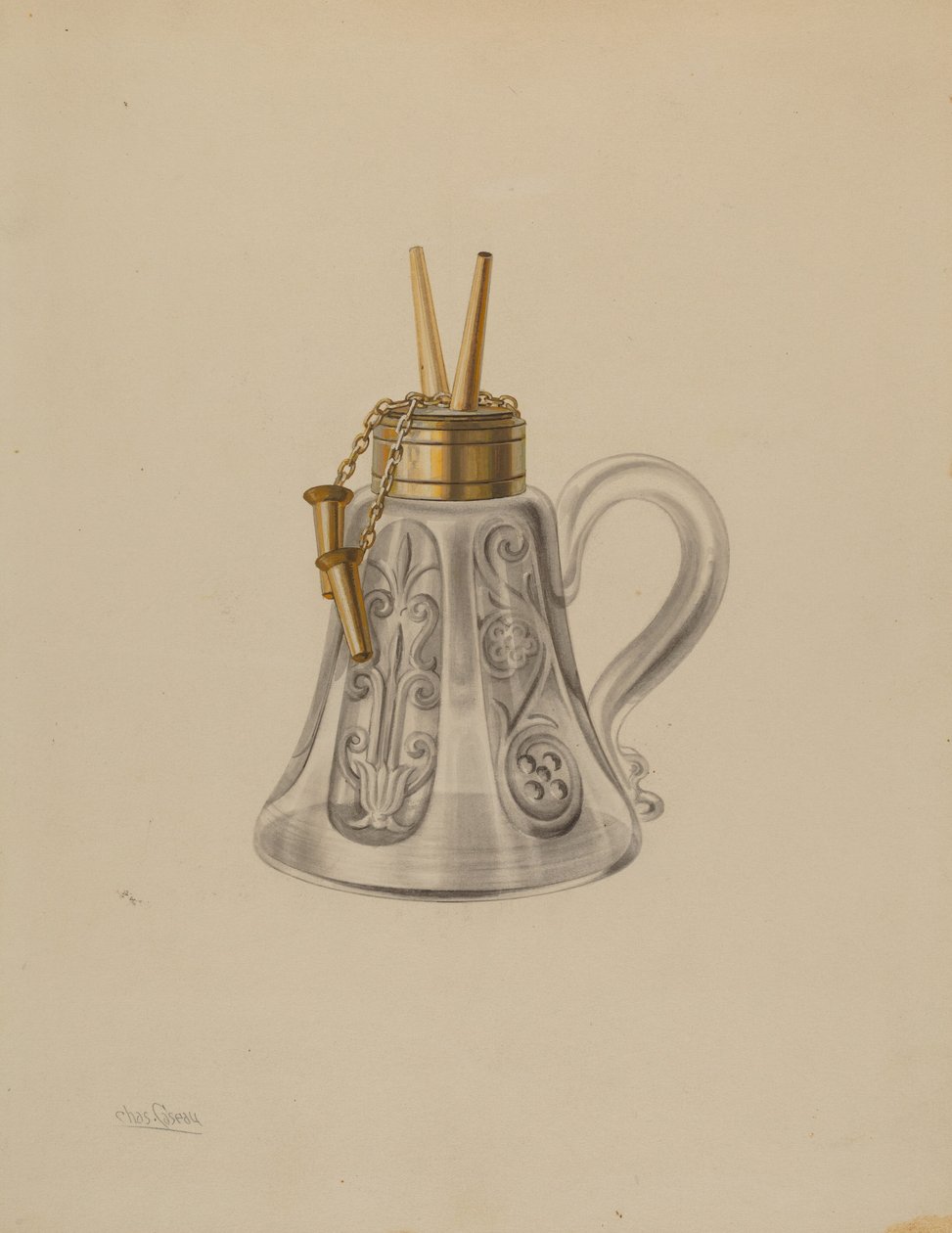 Svítilna od Charles Caseau