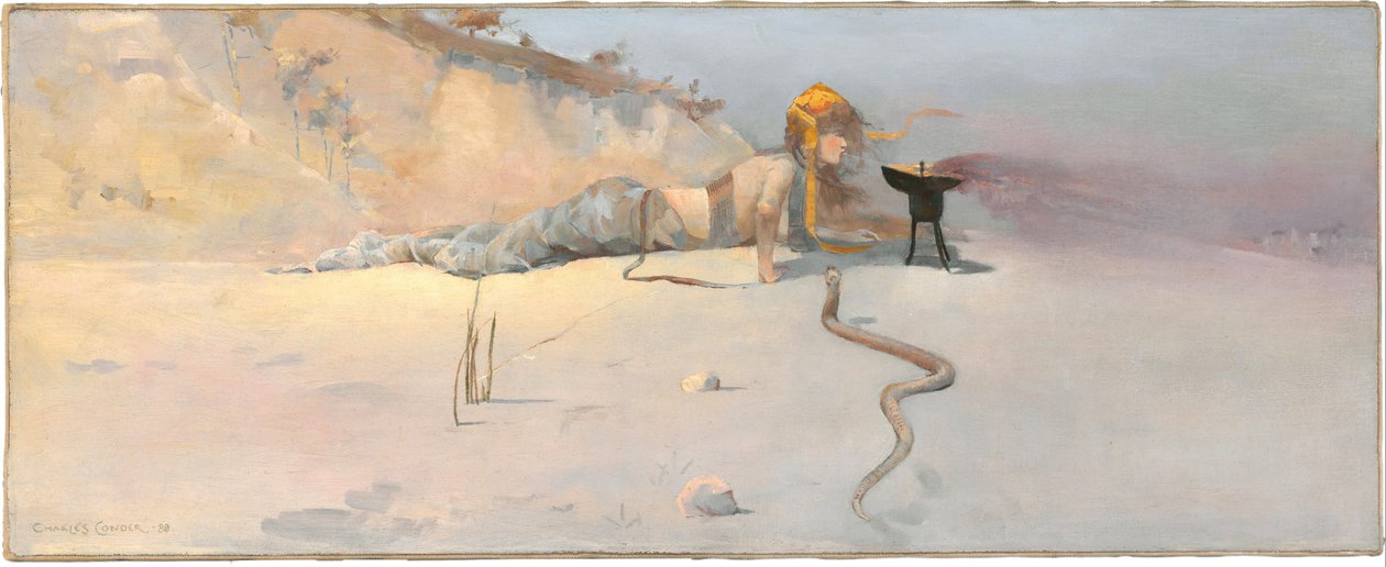 Horký vítr, 1889 od Charles Edward Conder