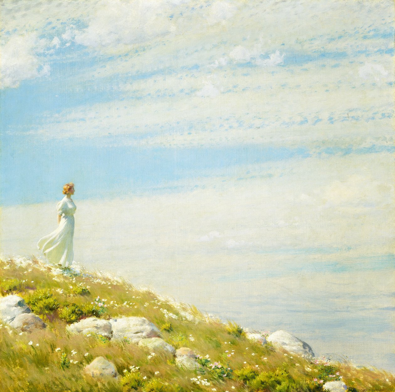 Breezy Day od Charles Courtney Curran