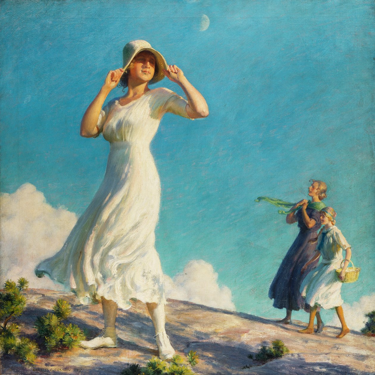 Vysoká země od Charles Courtney Curran