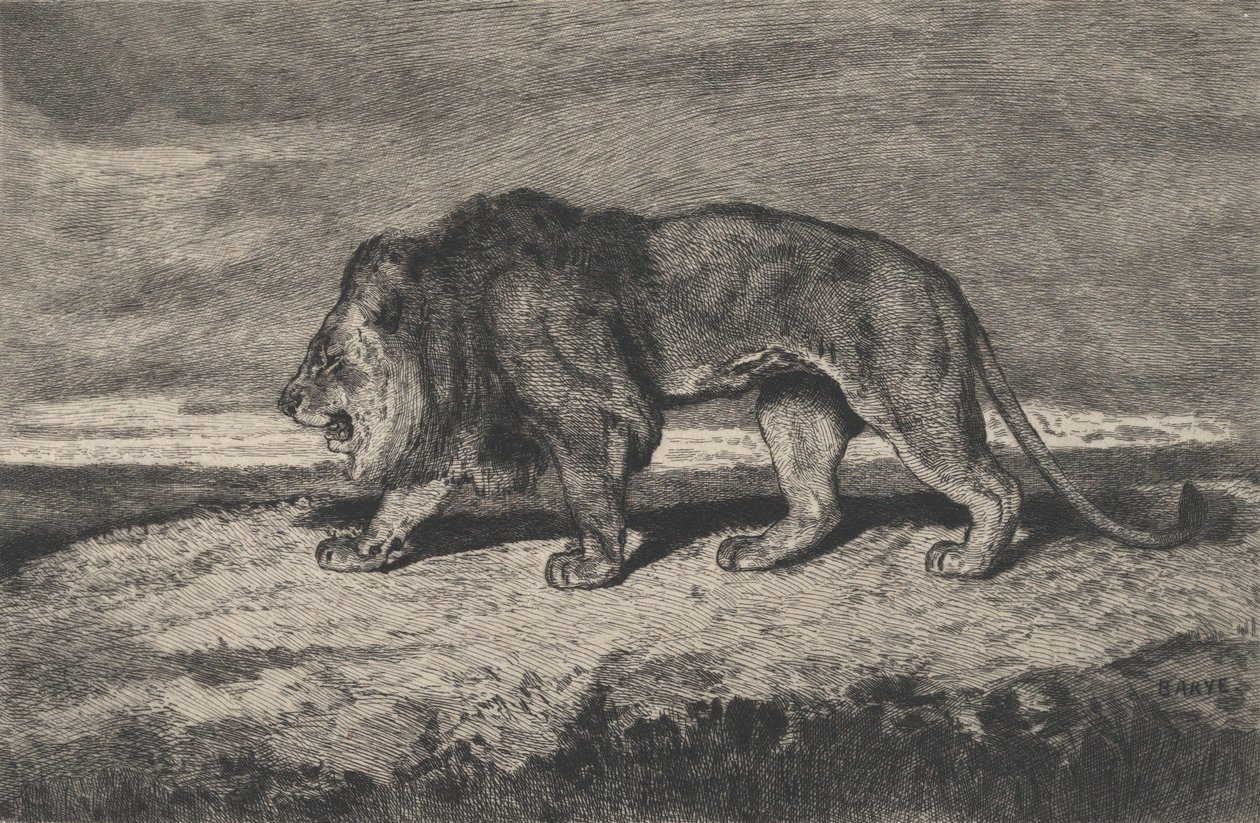 Lví chůze, 1866-1897. od Charles Courtry