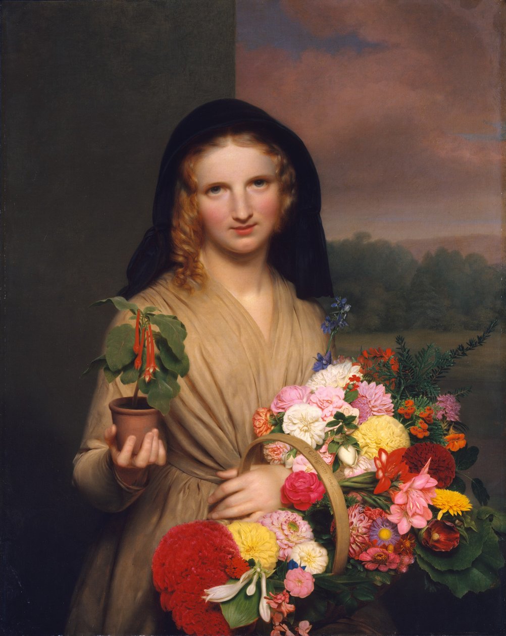 Květinová dívka, 1846. od Charles Cromwell Ingham