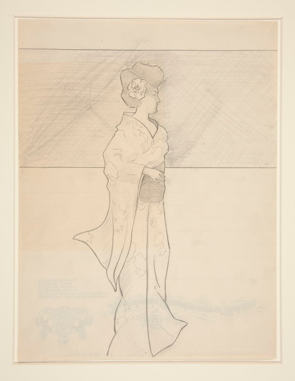 Japonská dáma od Charles Demuth
