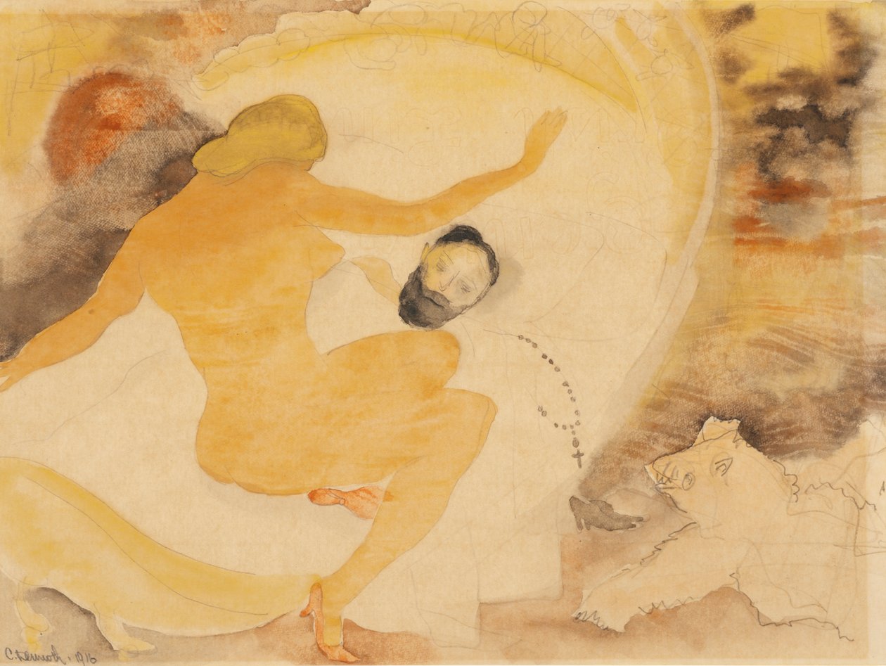 Zolas Nana, 1916 od Charles Demuth