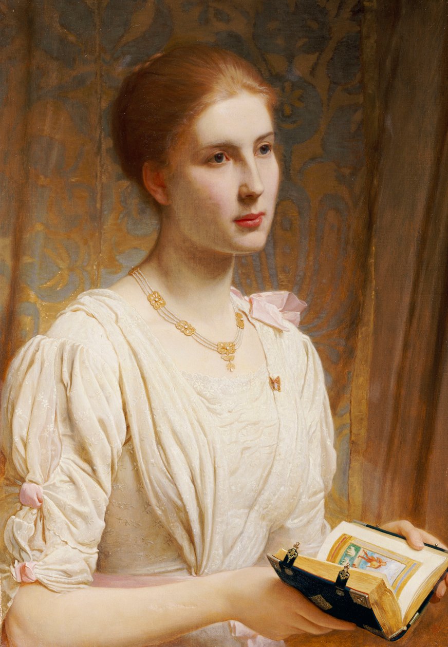 Portrét slečny Helen Lindsay od Charles Edward Perugini