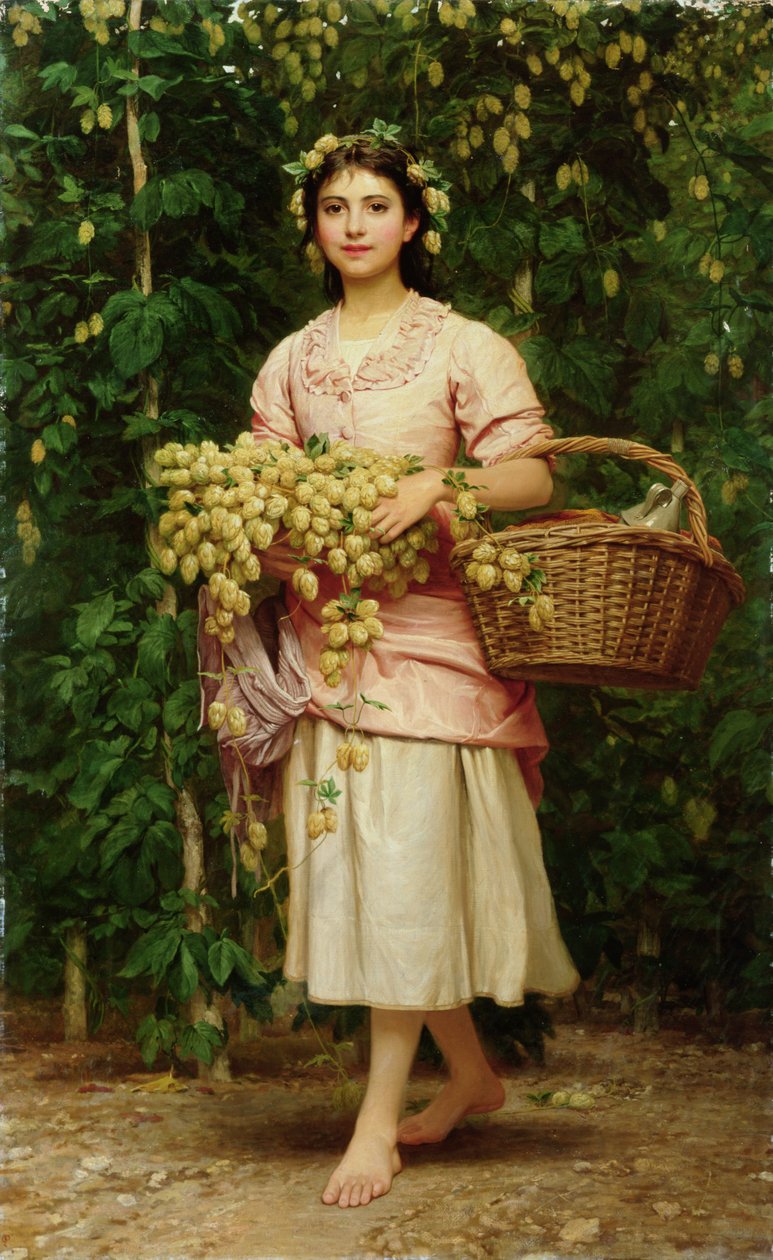 Sběrač chmele od Charles Edward Perugini