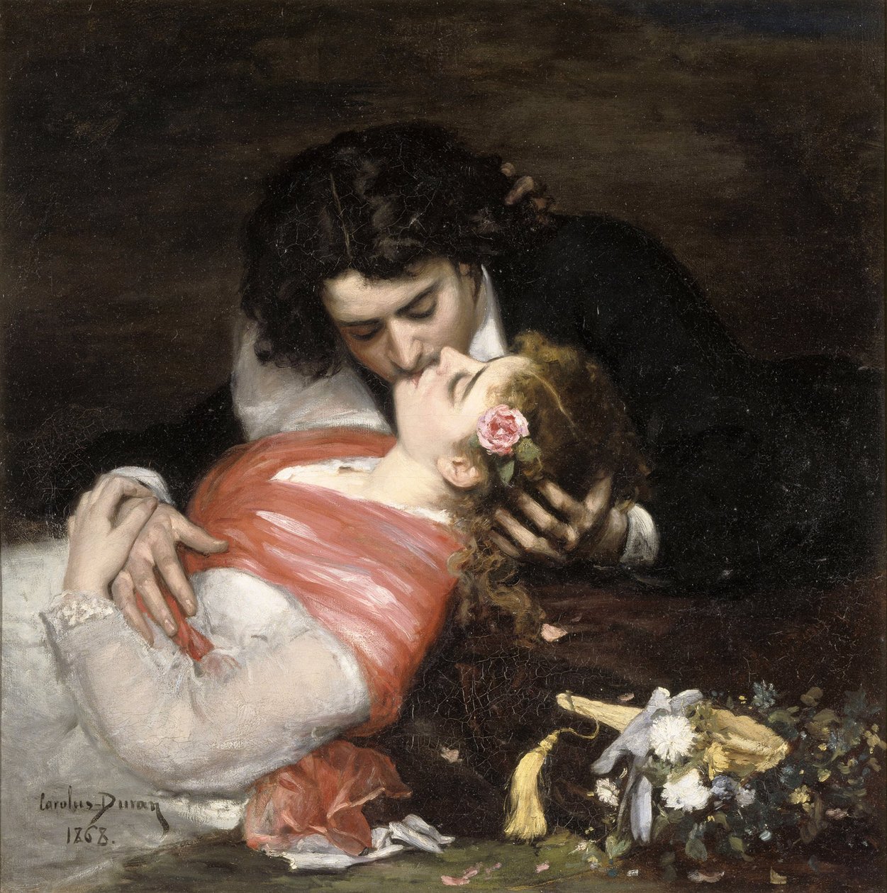Polibek, 1868. od Charles Emile Auguste Carolus Duran