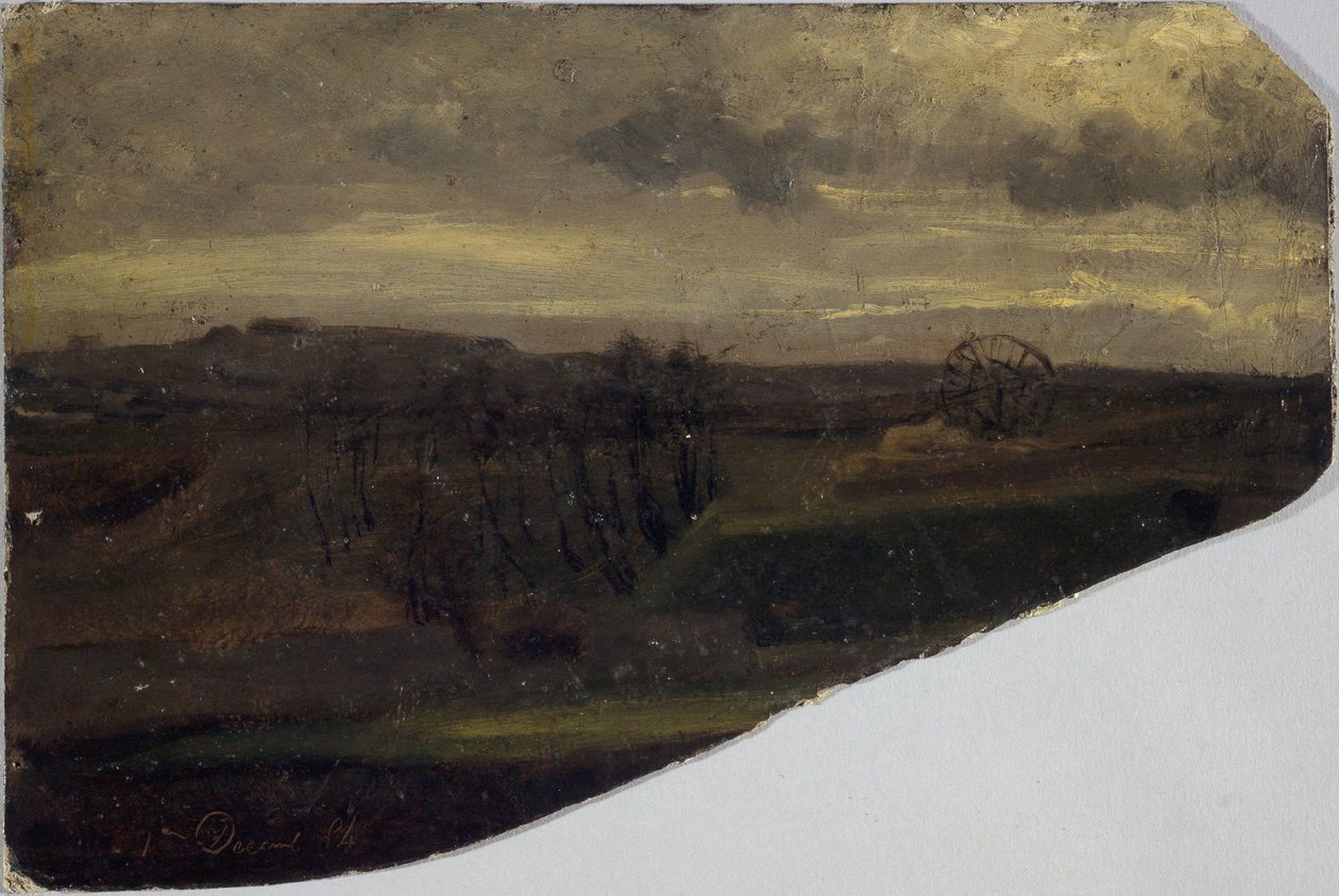 Venkov poblíž Paříže od Charles Emile Cuisin