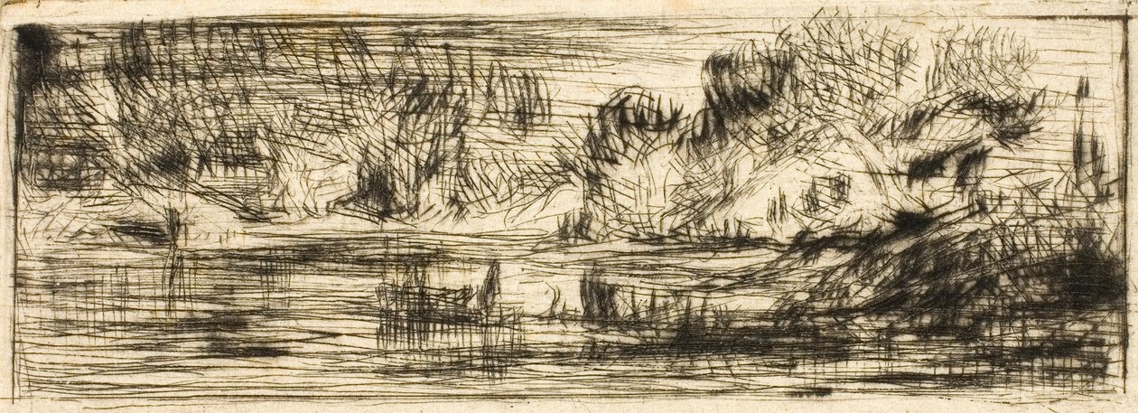 Krajina od Charles Emile Jacque