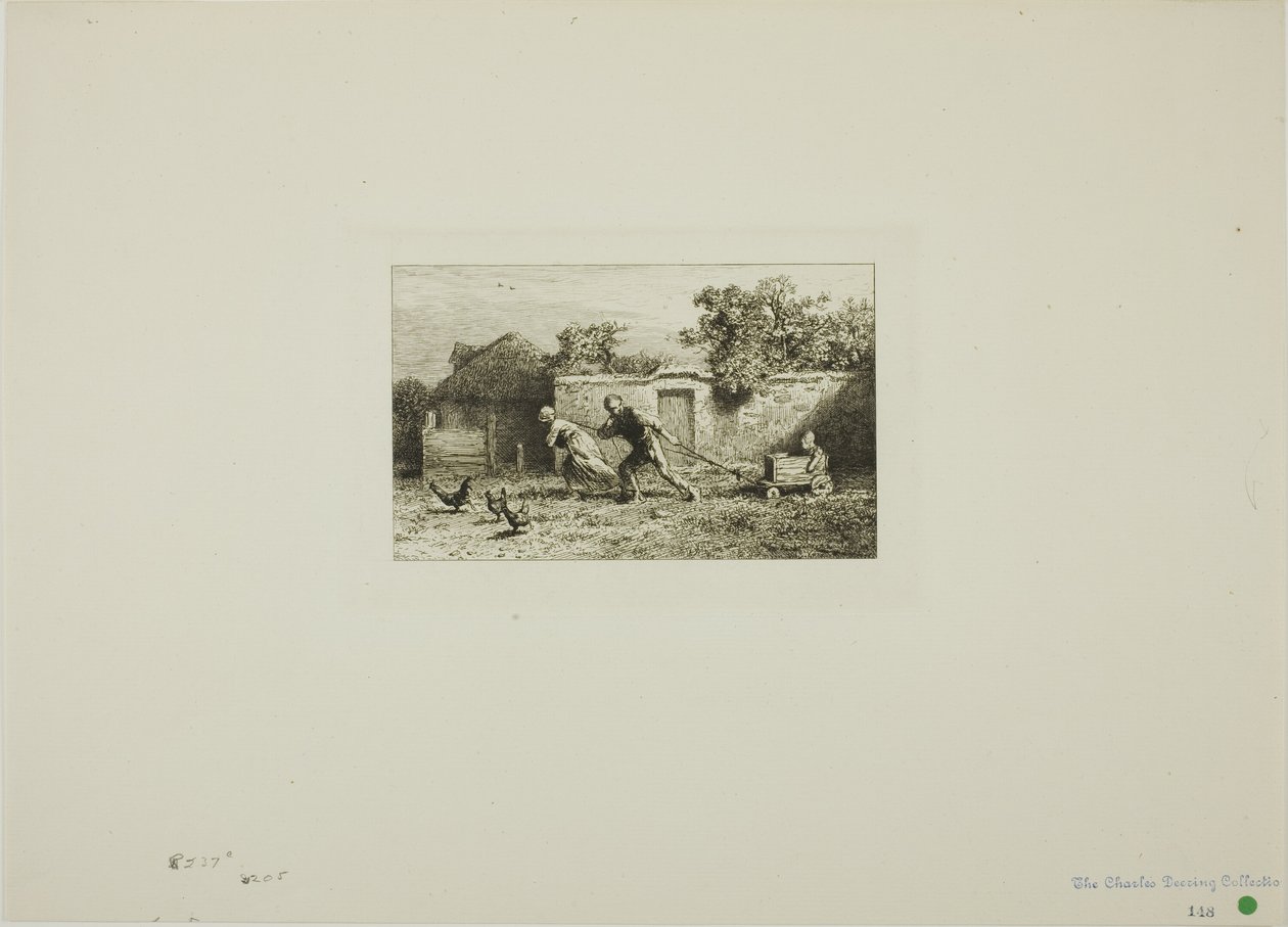 Kočár od Charles Emile Jacque