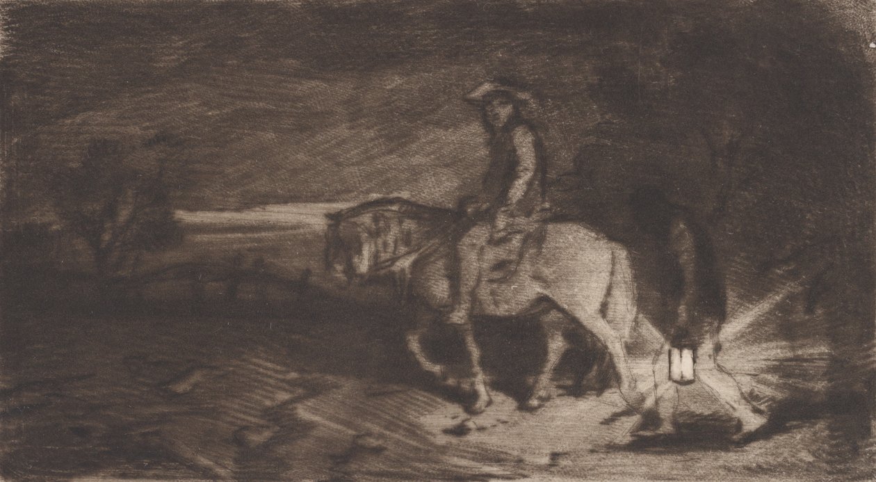 Kavalír, 1848. od Charles Emile Jacque