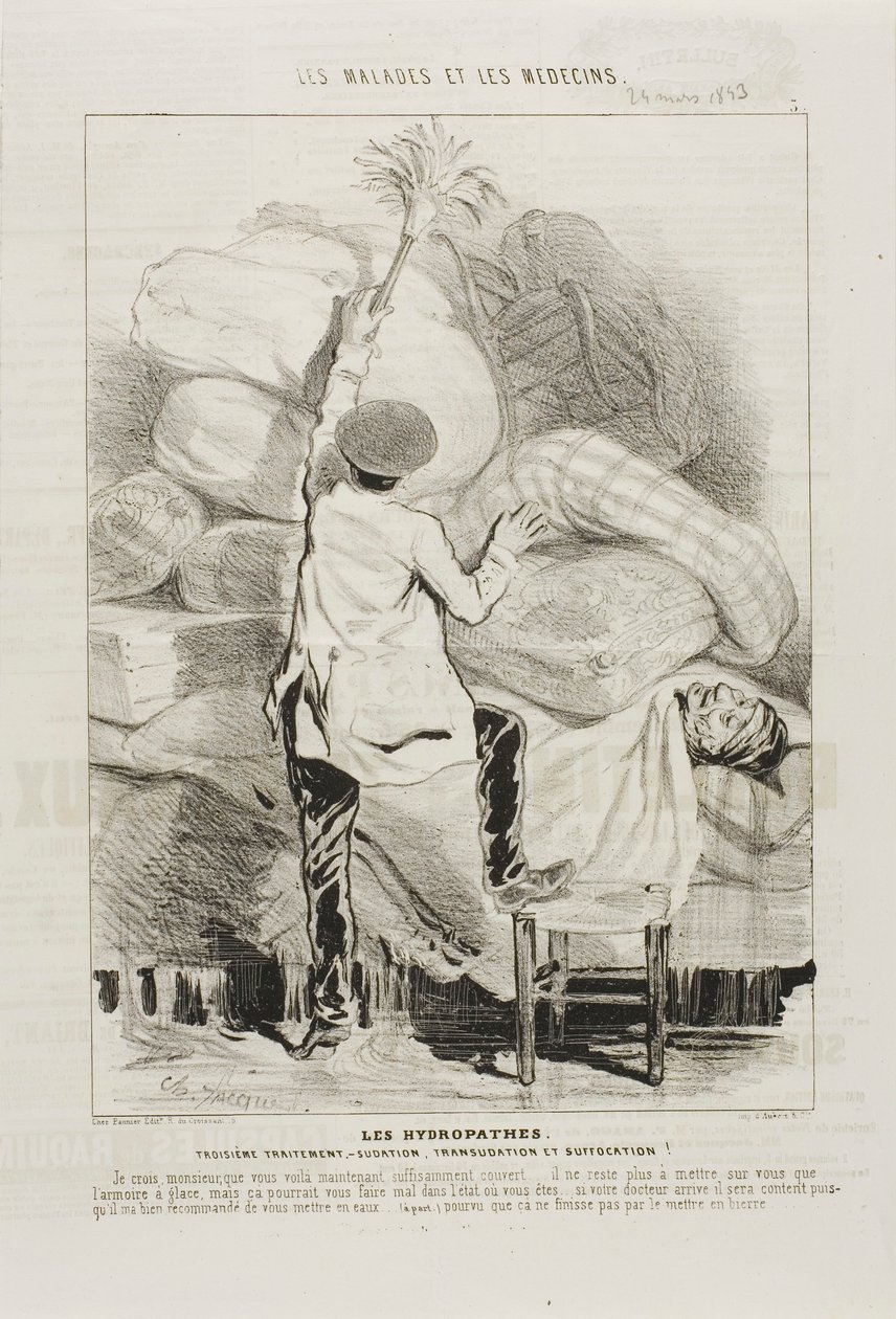 The Hydropaths: Třetí léčba (deska 3) od Charles Emile Jacque