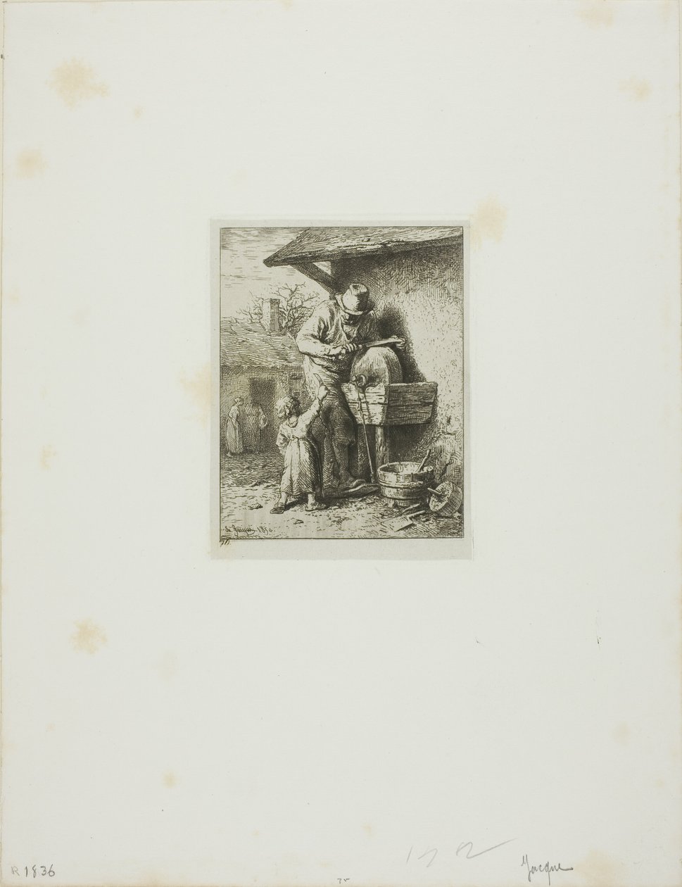 Bruska na nože od Charles Emile Jacque