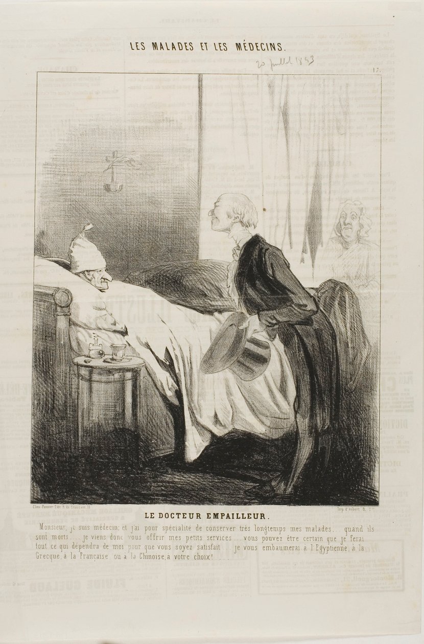 Taxidermist Doctor od Charles Emile Jacque