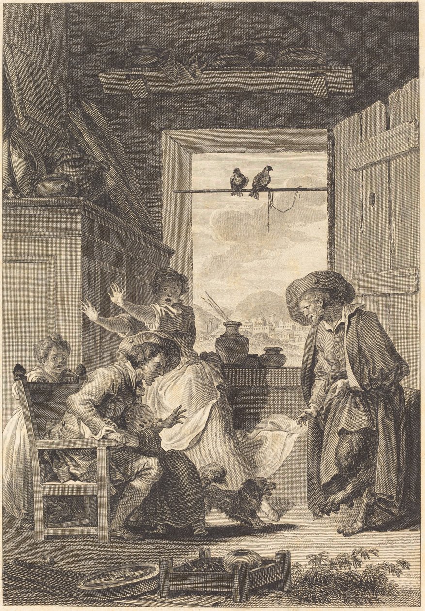 Belphegor od Charles Emmanuel Patas and Antoine Jean Duclos after Jean Honoré Fragonard