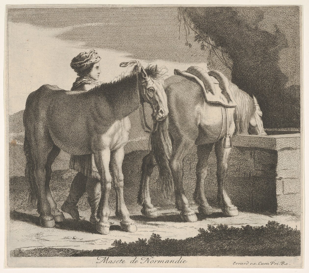 Normandské stoly. od Charles Errard le fils