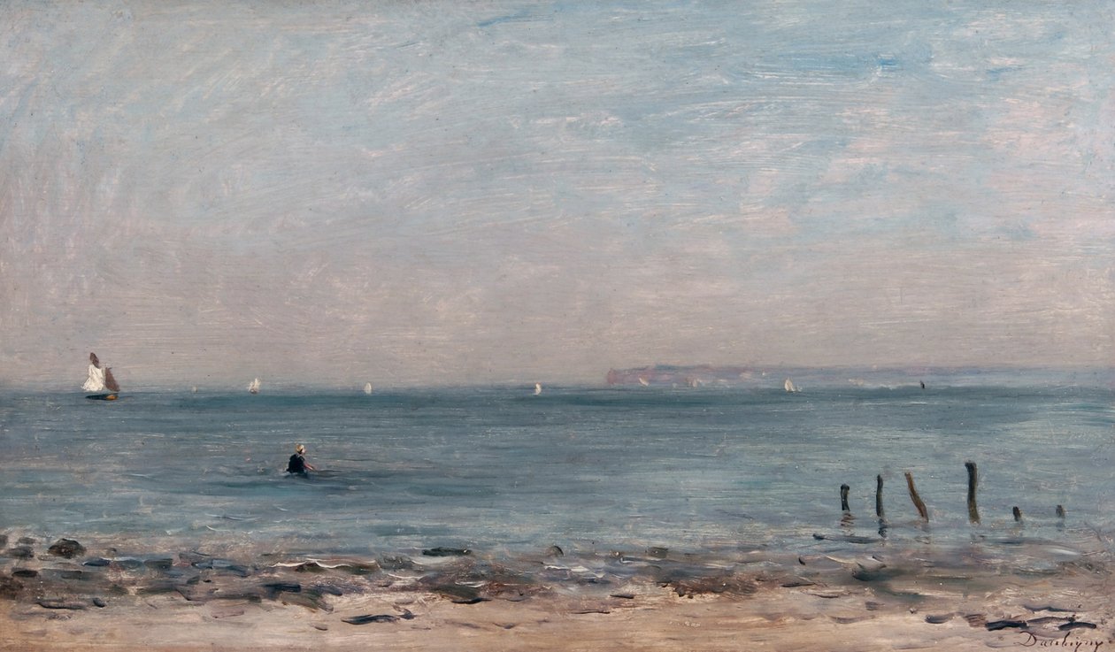 Cap Gris Nez, kolem roku 1780 od Charles Francois Daubigny