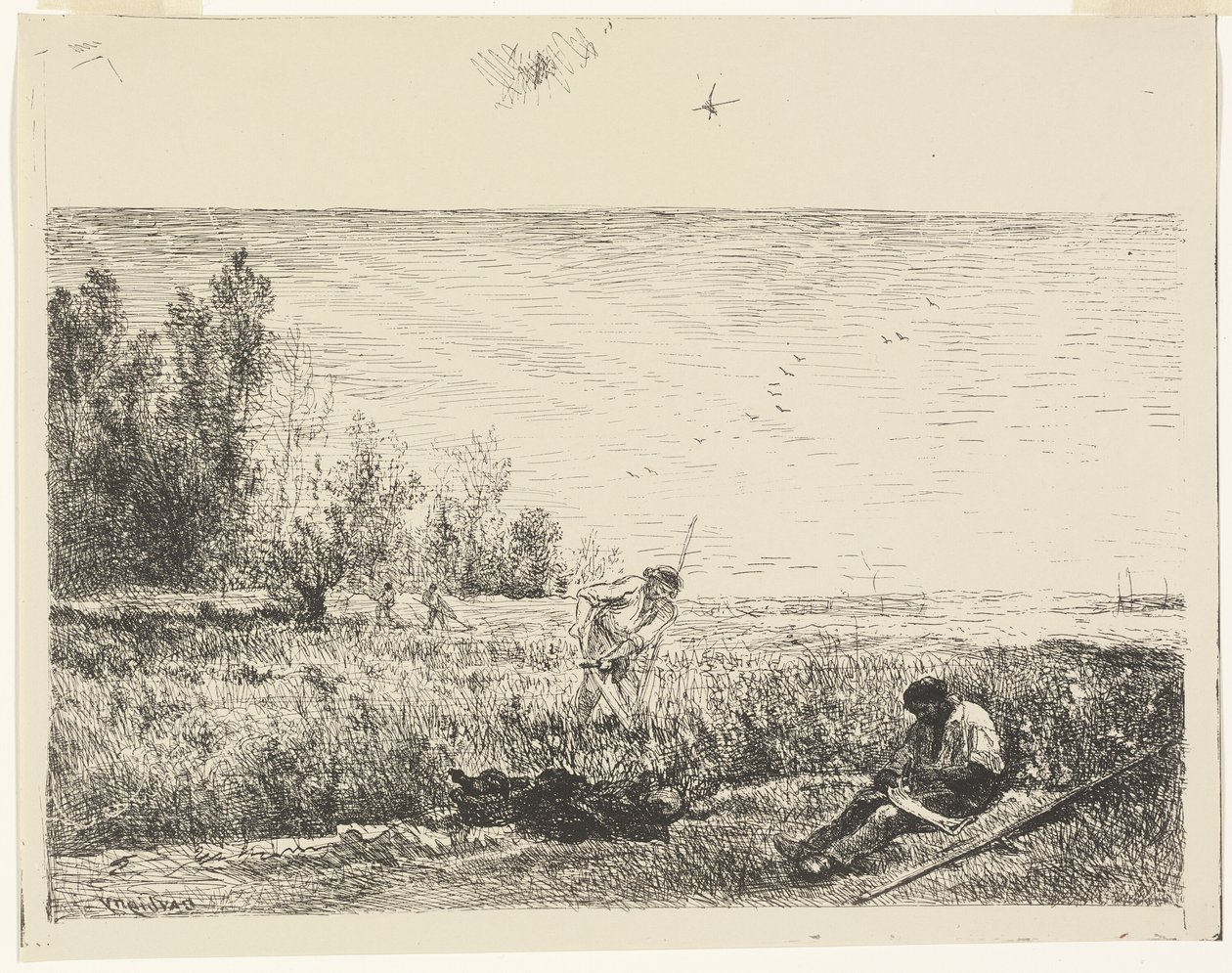 Senoseč od Charles Francois Daubigny
