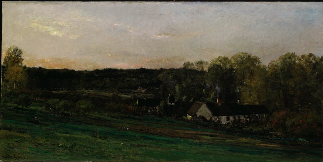 House of Mere Bazot od Charles Francois Daubigny