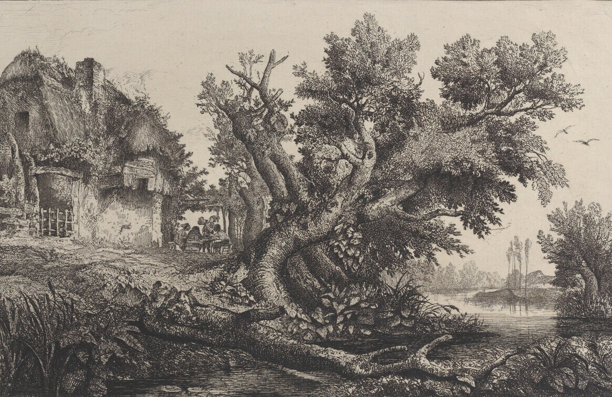 Arbor, 1838. od Charles Francois Daubigny